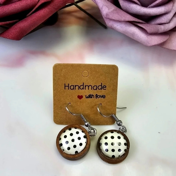 Handmade Hook Earrings - Picture 1 of 2